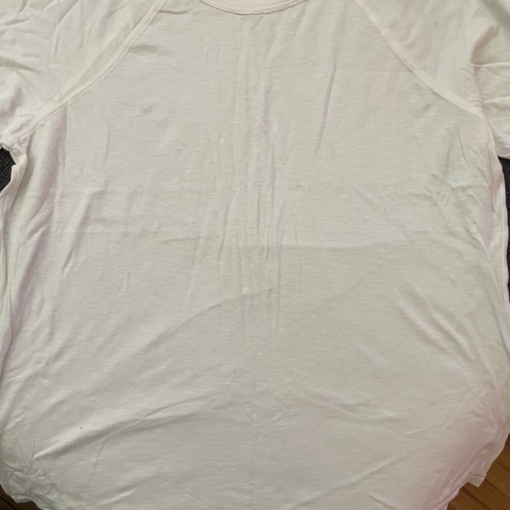 Aerie White Short Sleeve Tee